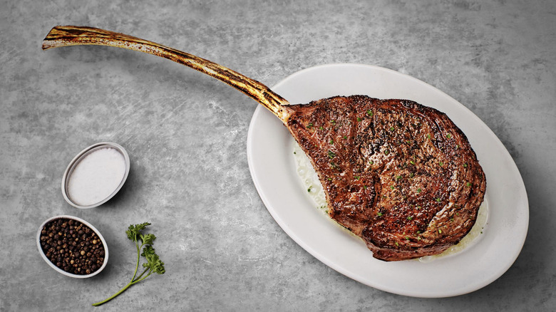 Tomahawk Ribeye at Ruth's Chris