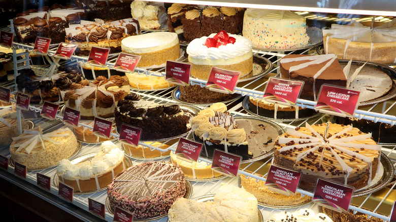 The Cheesecake Factory cheesecakes