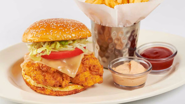 Spicy Crispy Chicken Sandwich, The Cheesecake Factory