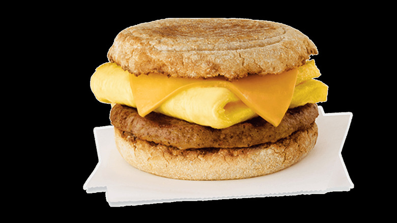 Chick-fil-A Sausage, Egg, & Cheese Muffin