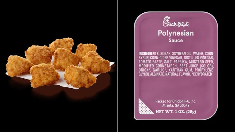 Chick-fil-A Nuggets with Polynesian Sauce