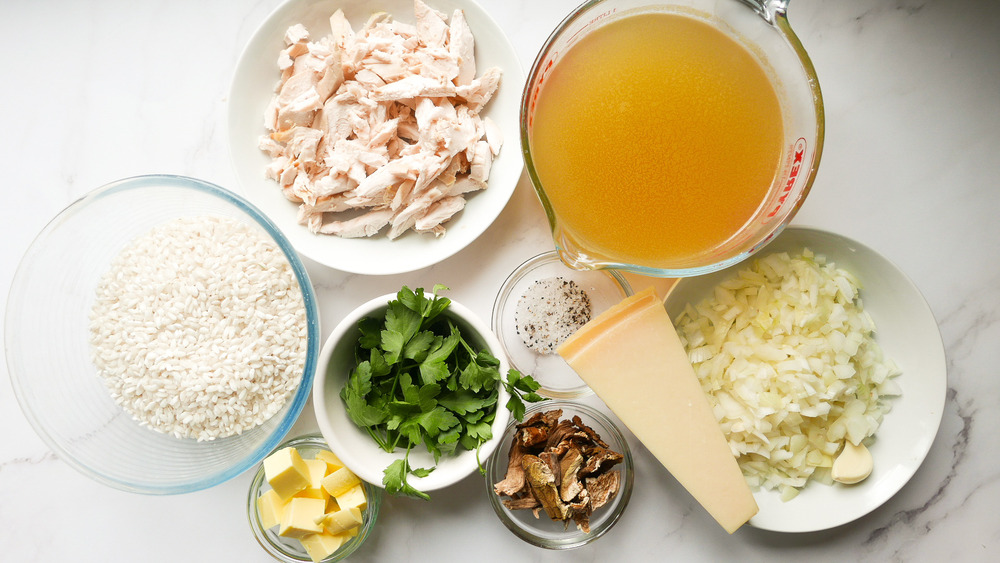 ingredients needed for classic take on risotto