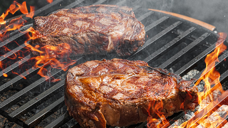 Grilling Steaks