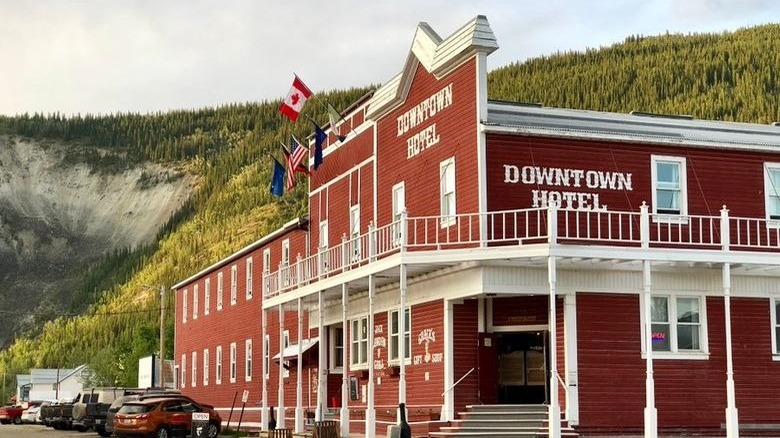 Downtown Hotel in Dawson City, YK