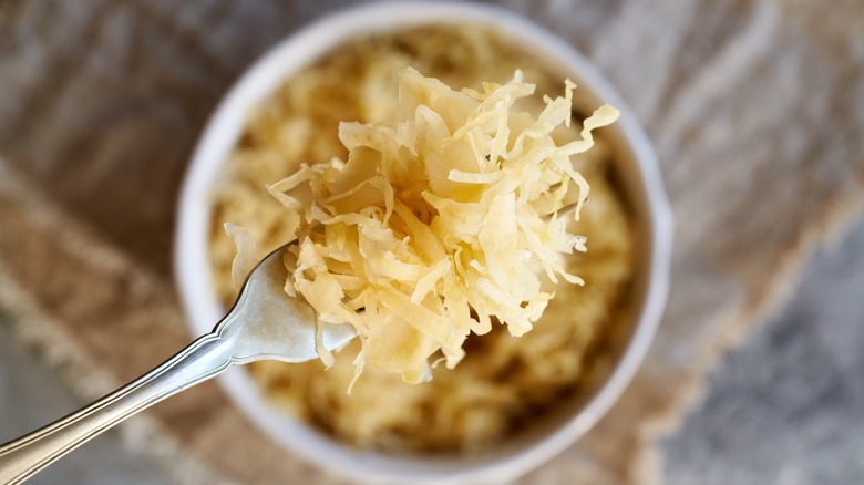 Bowl of sauerkraut