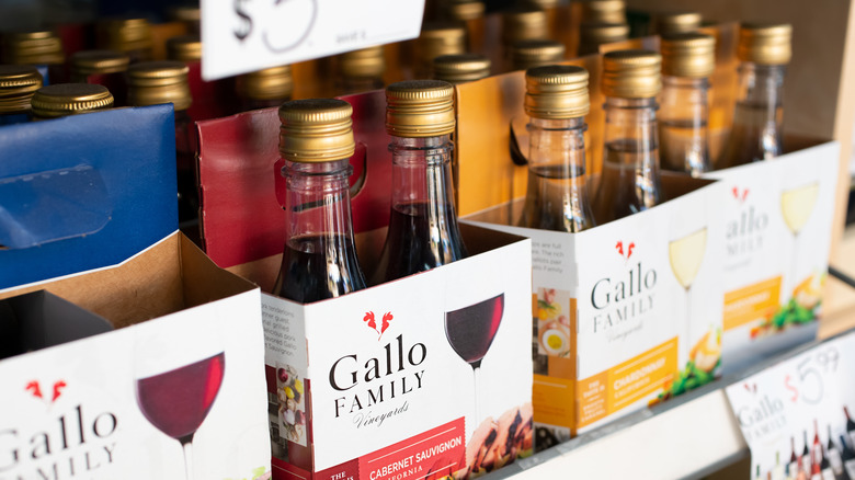 Gallo mini bottles