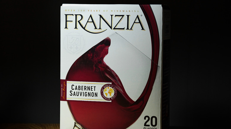 box of franzia