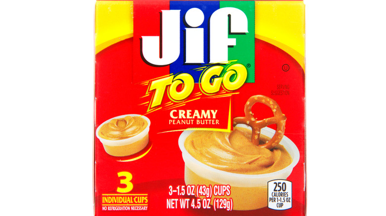 Jif to-go cups of peanut butter