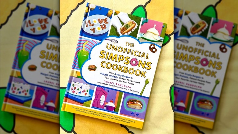 The Unofficial Simpsons Cookbook cover