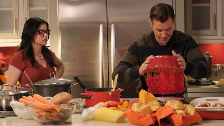 Modern Family's Alex and Luke attempting to cook