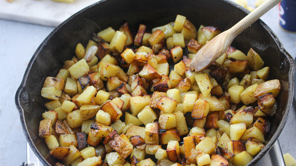 cooking potatoes for corned beef hash