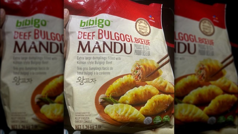 A picture of Bibigo's Beef Bulgogi Mandu