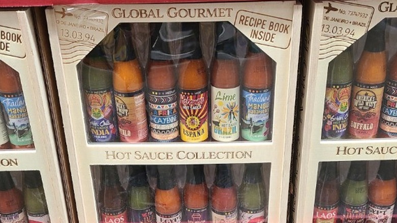 Global Gourmet hot sauce pack