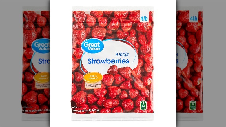 Great Value frozen strawberries