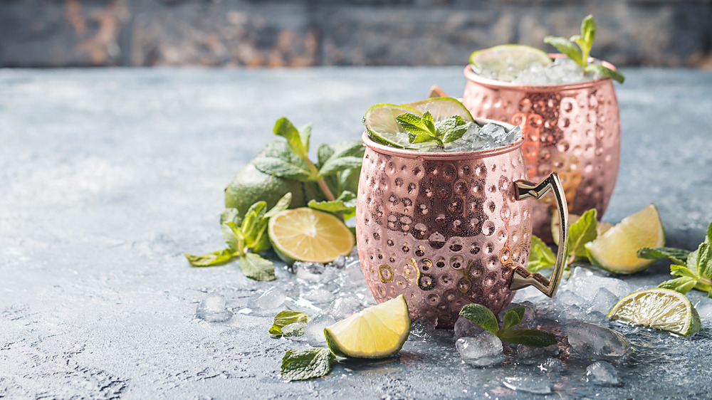 moscow mule copper mugs