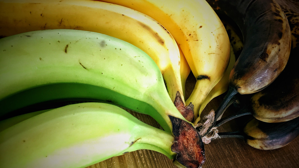 ripening bananas