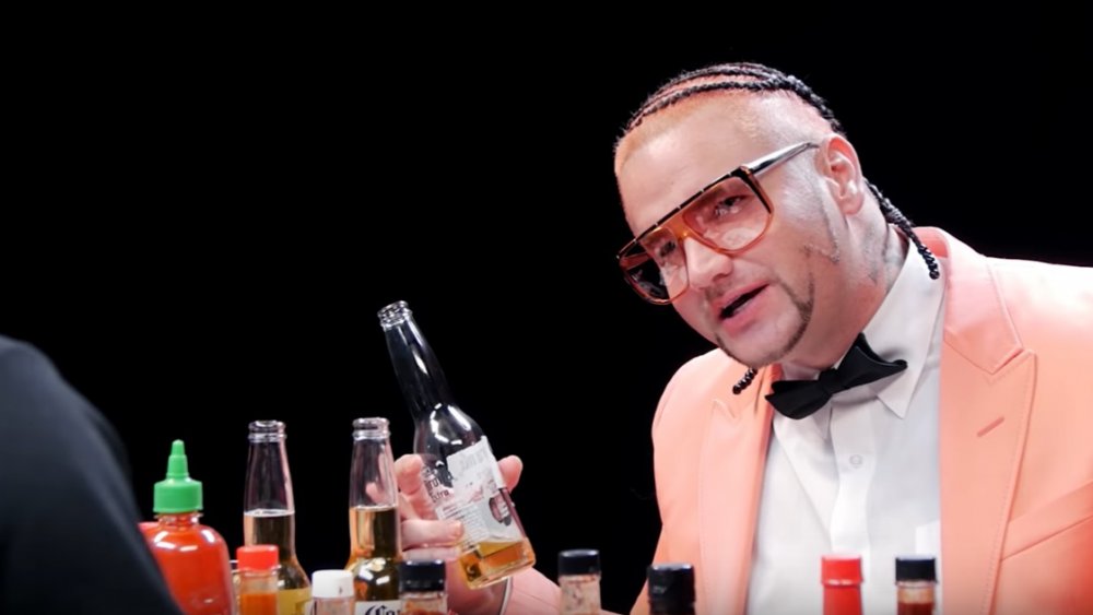 Riff Raff told Hot Ones he is a sommelier of most unusual sorts