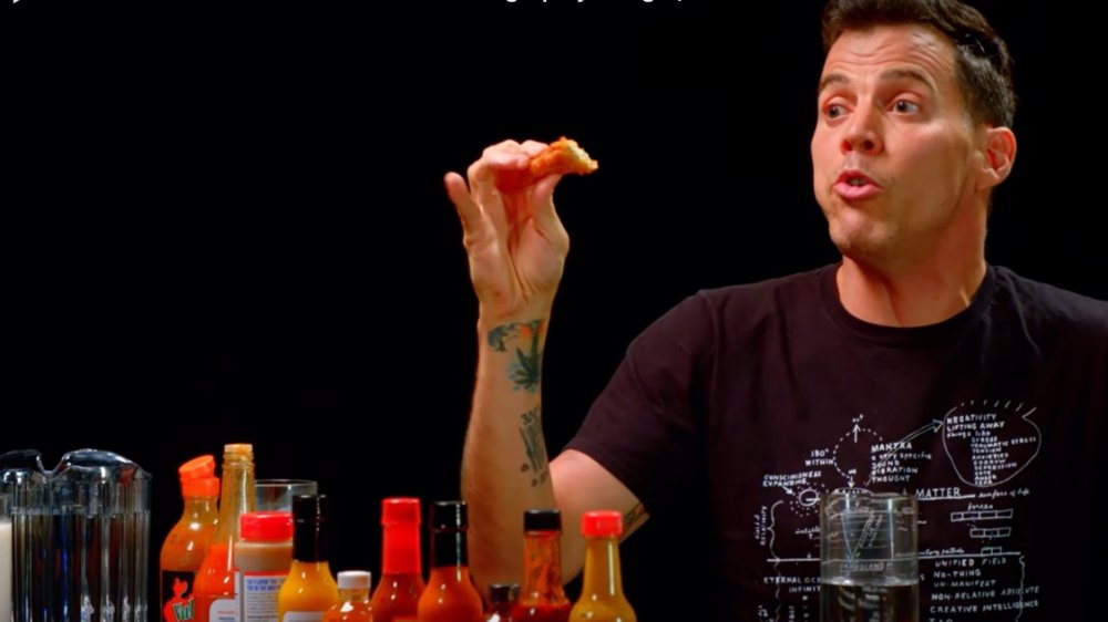 Steve-O told Hot Ones about a horrific self-induced injury