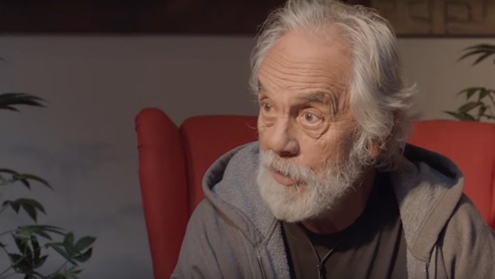 Tommy Chong told Hot Ones about a 'trippy' experience he had with his wife