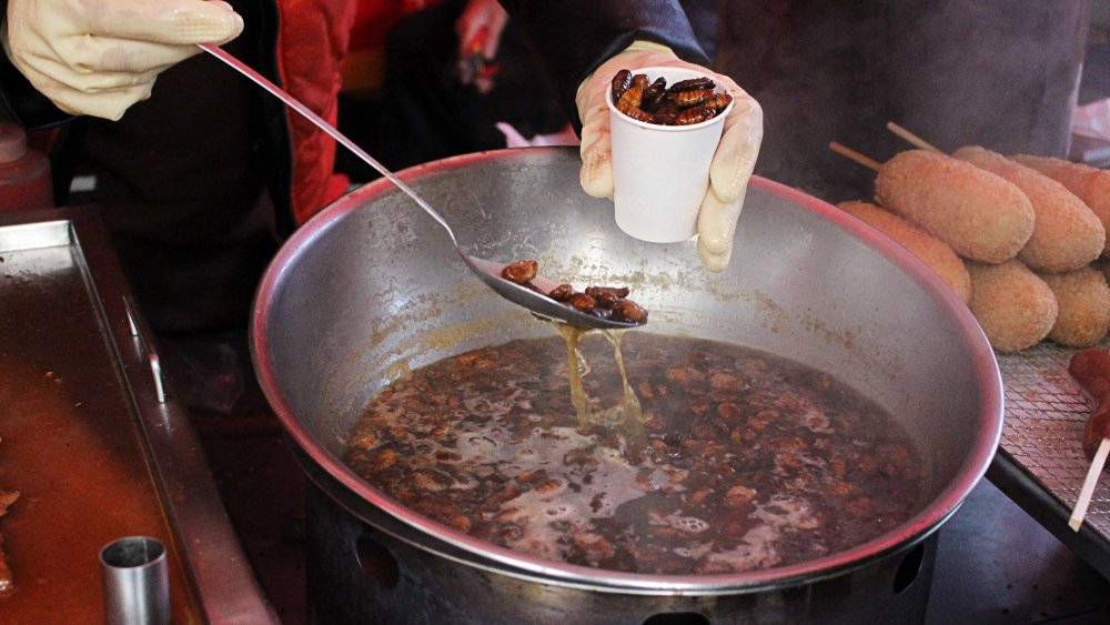 Anthony Bourdain ate Beondegi soup