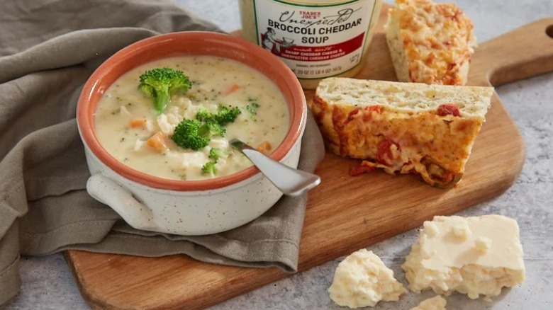 Trader Joe's Unexpected Broccoli Cheddar Soup