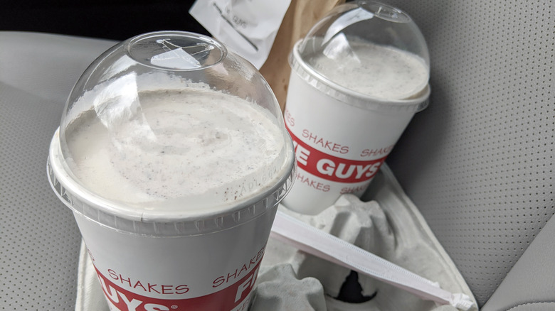 Five Guys milkshakes 