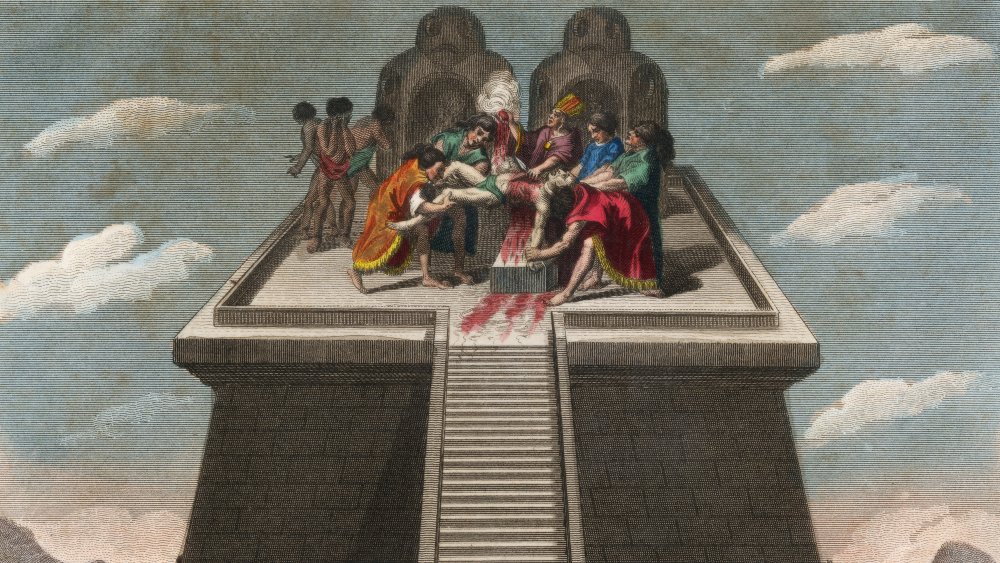 Aztec sacrifice