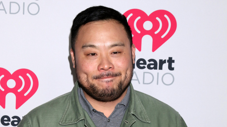 David chang looking glum