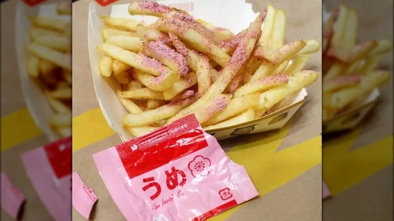 Sour plum fries