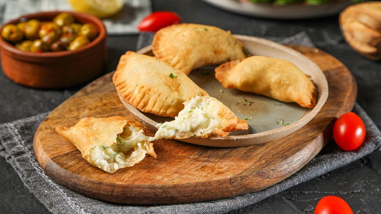 empanadas with cheese filling