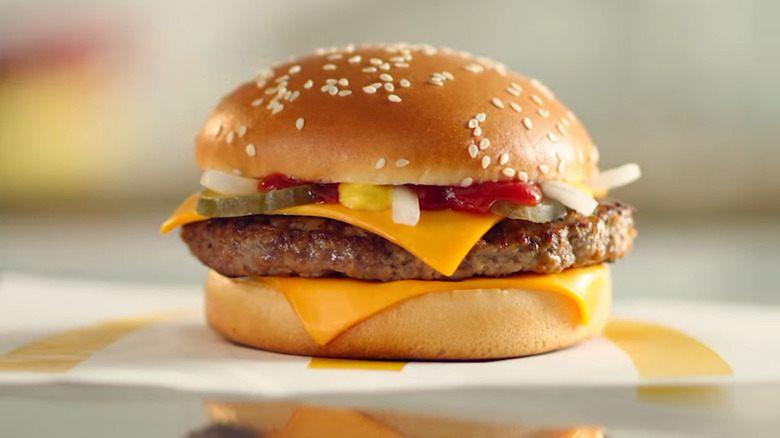 Quarter Pounder with cheese from McDonald's