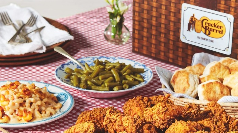 Cracker Barrel picnic dinner