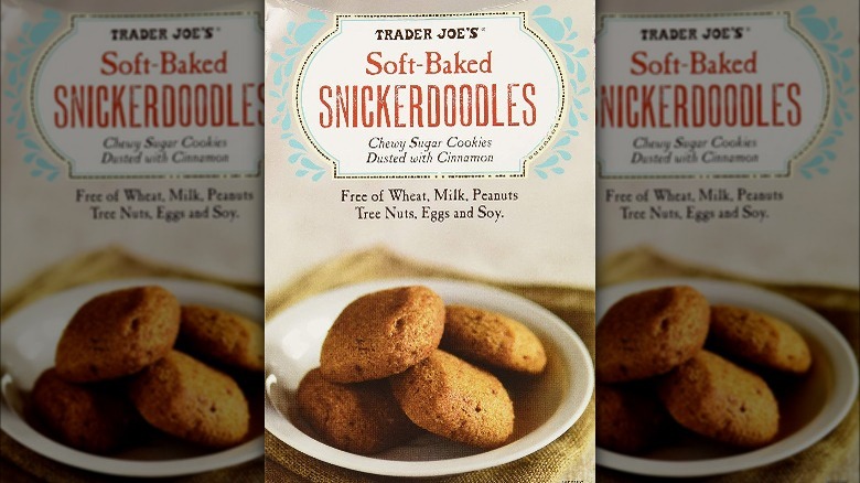 Trader Joe's soft-baked snickerdoodles box