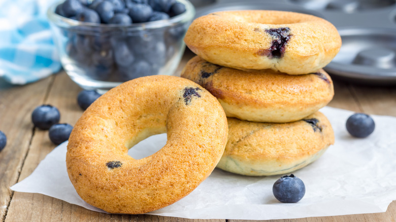 Blueberry Cake donut dunkin