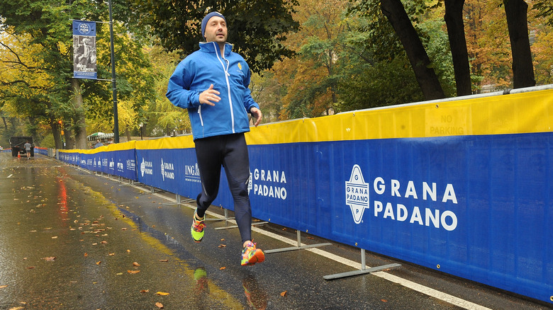 Joe Bastianich running