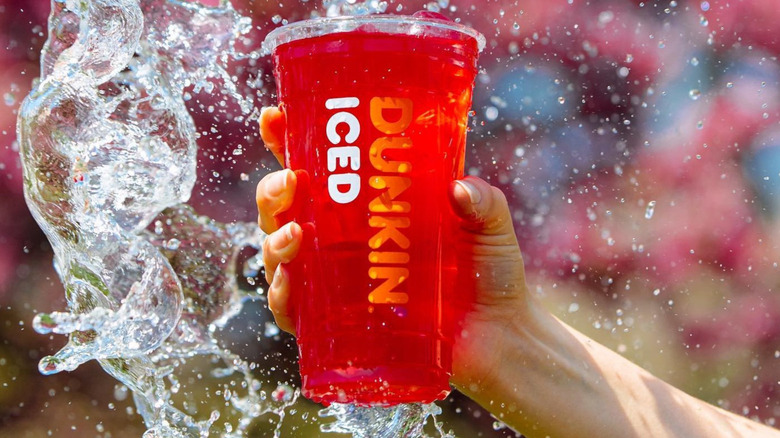 The Dunkin Secret Menu Item That Gives Starbucks Refreshers A Run For ...