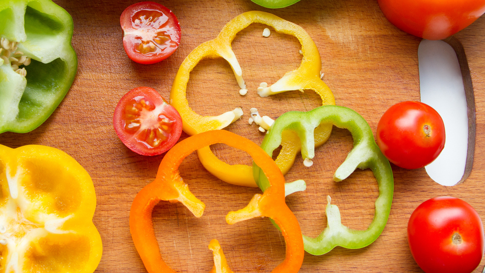 Pepper Rings stock photo. Image of pepper, yellow, healthy - 9238068