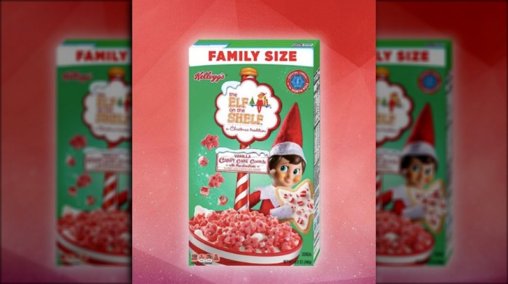 A box of the new Elf on the Shelf cereal