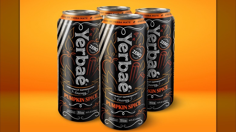 Pumpkin spice energy drinks