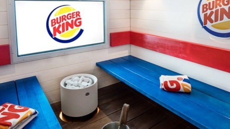 Burger King Helsinki sauna 