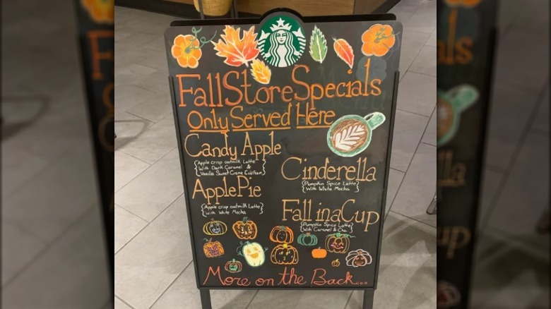 Starbucks exclusive drinks