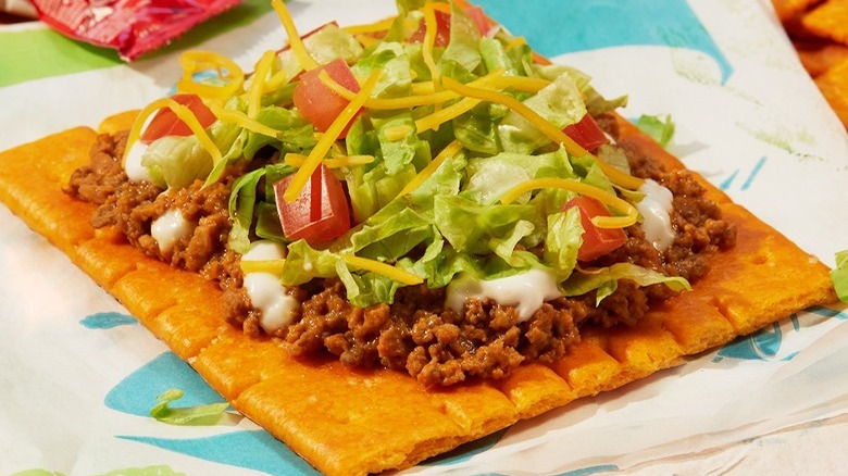 Taco Bell Big Cheez-It Tostada