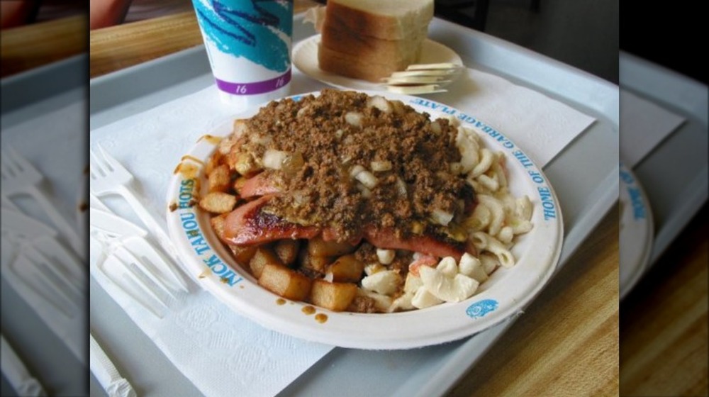 Garbage plate Nick Tahou