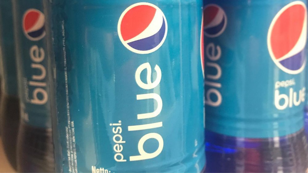 Pepsi Blue bottles 