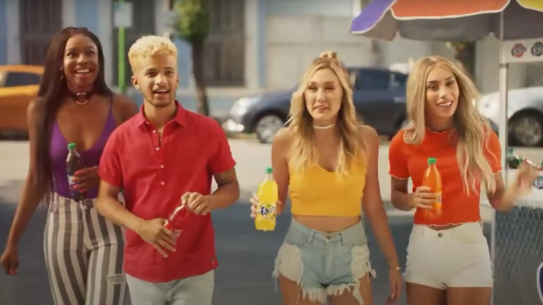 the fifth and final group of the Fantanas in 2017 commercial