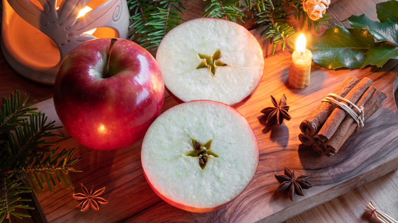 Christmas apples