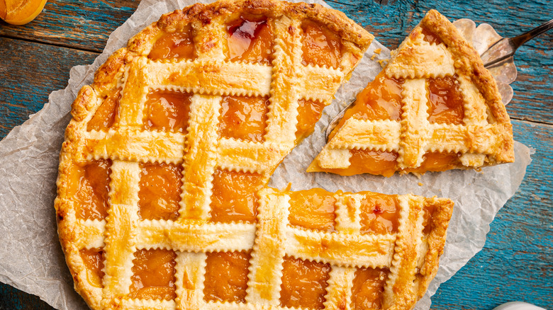 Peach pie