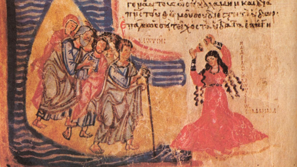 A Christian depiction of Miriam's dance