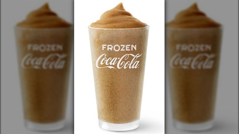 McDonald's Coca-Cola slushie