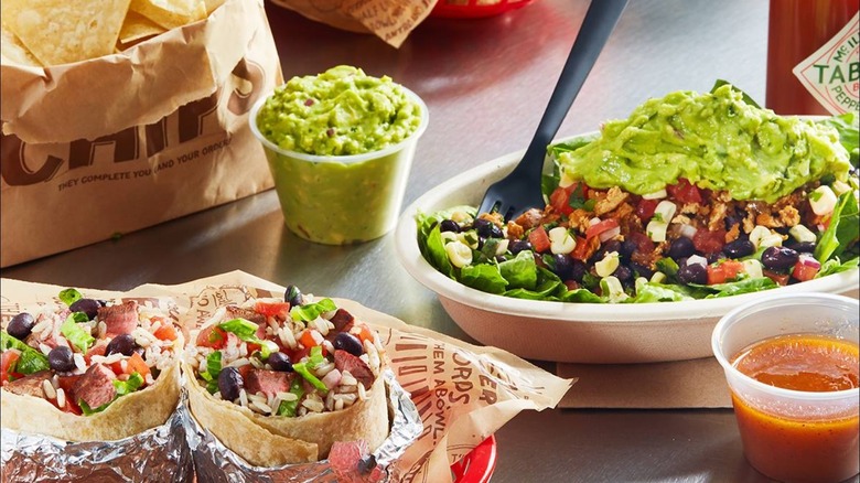 Chipotle food